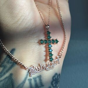 Baby girl necklace stack